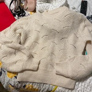 Rollas off white sweater